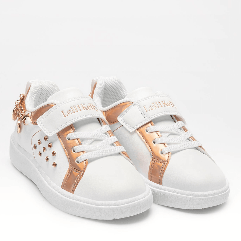 Lelli Kelly Girls Removable Bracelet Charm Trainers - Gold