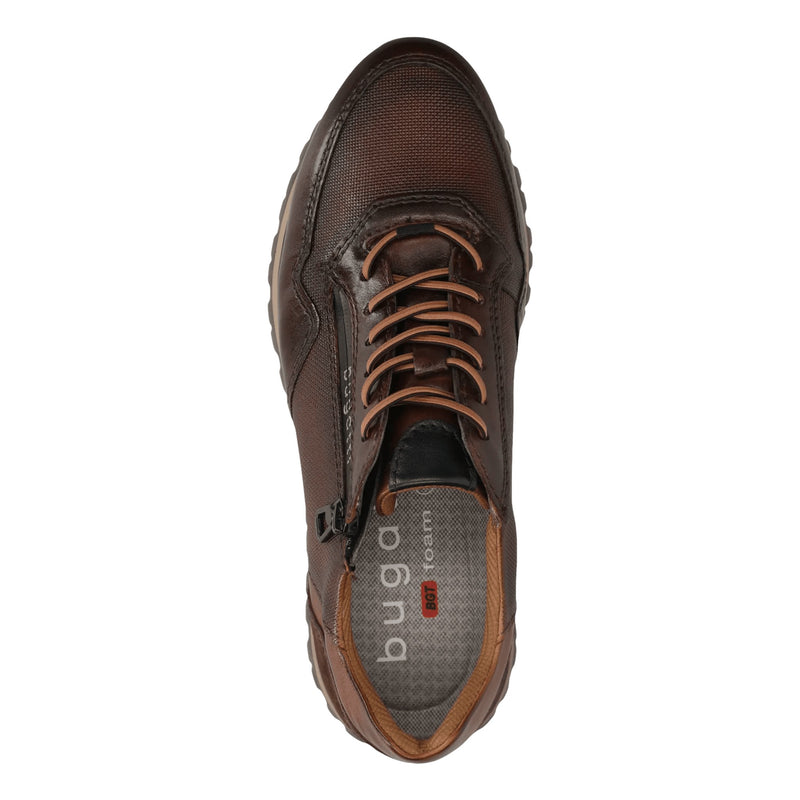 Mens Bugatti AG809 Brown Trainers - Brown