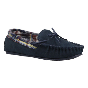 Mens Cotswold Chatsworth Slippers - Navy