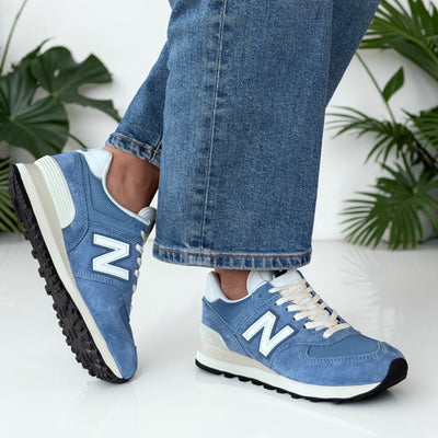 Unisex New Balance U574 Trainers - Heron Blue