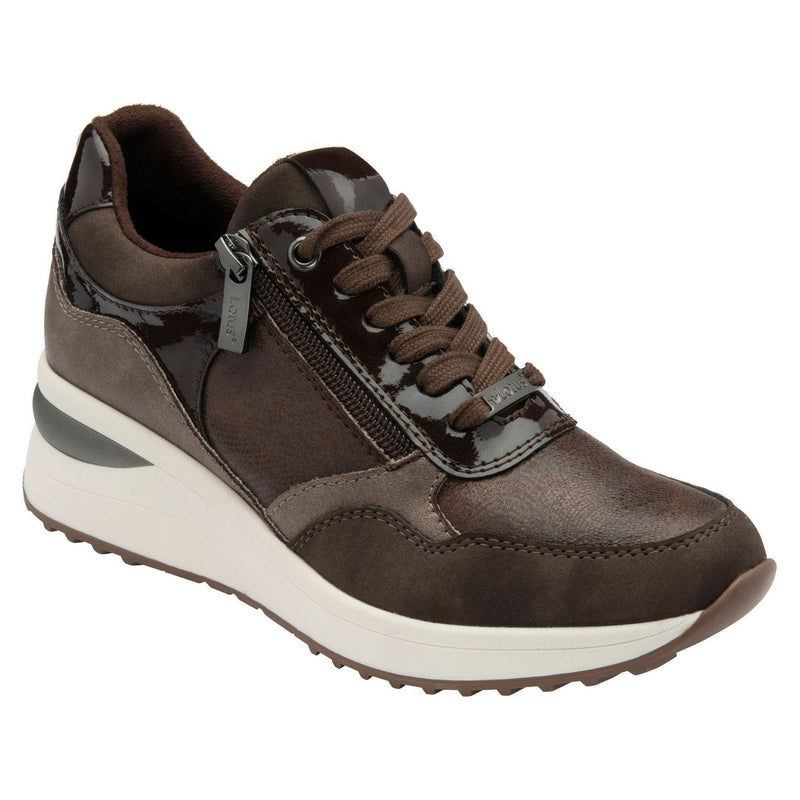 Womens Lotus Pluto ULS611 Brown Trainers - Brown