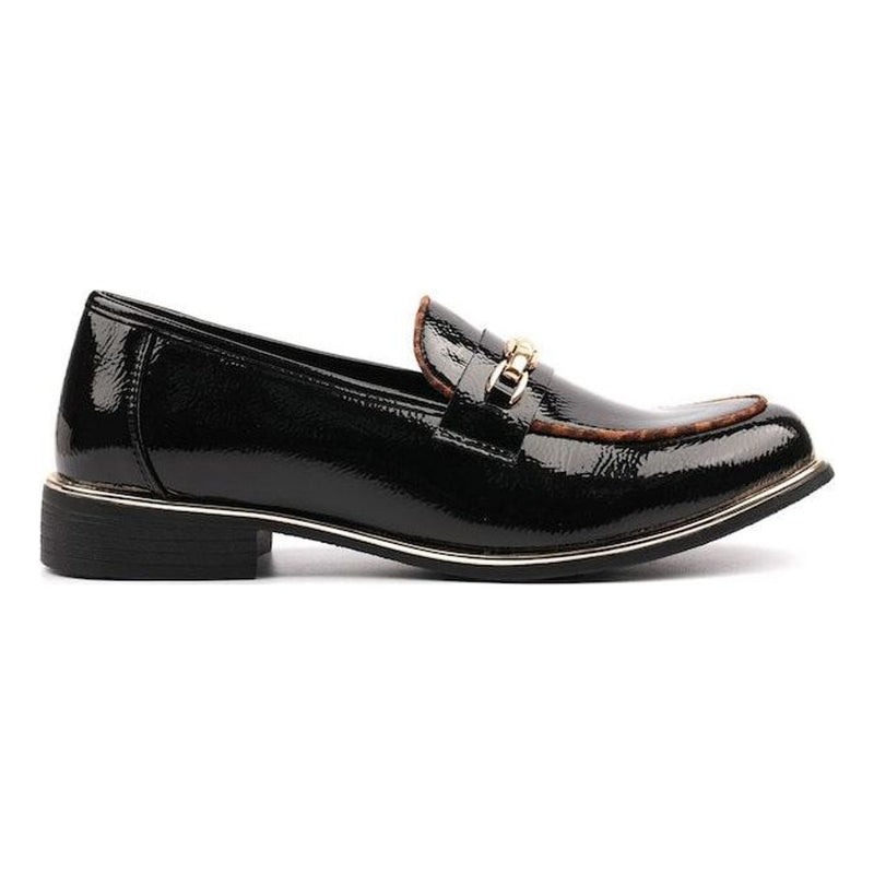 Womens Lunar Mylee Patent Loafer - Black
