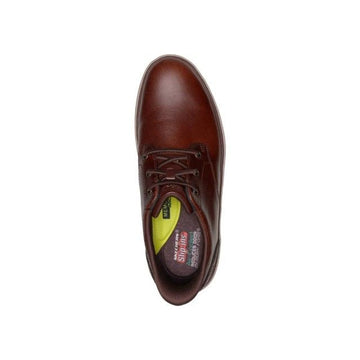 Mens Skechers 205624 Burkett Lonzo Brown Casual Shoes - Brown