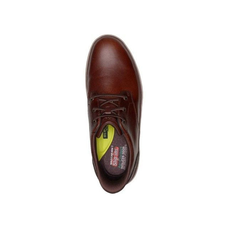 Mens Skechers 205624 Burkett Lonzo Brown Casual Shoes - Brown