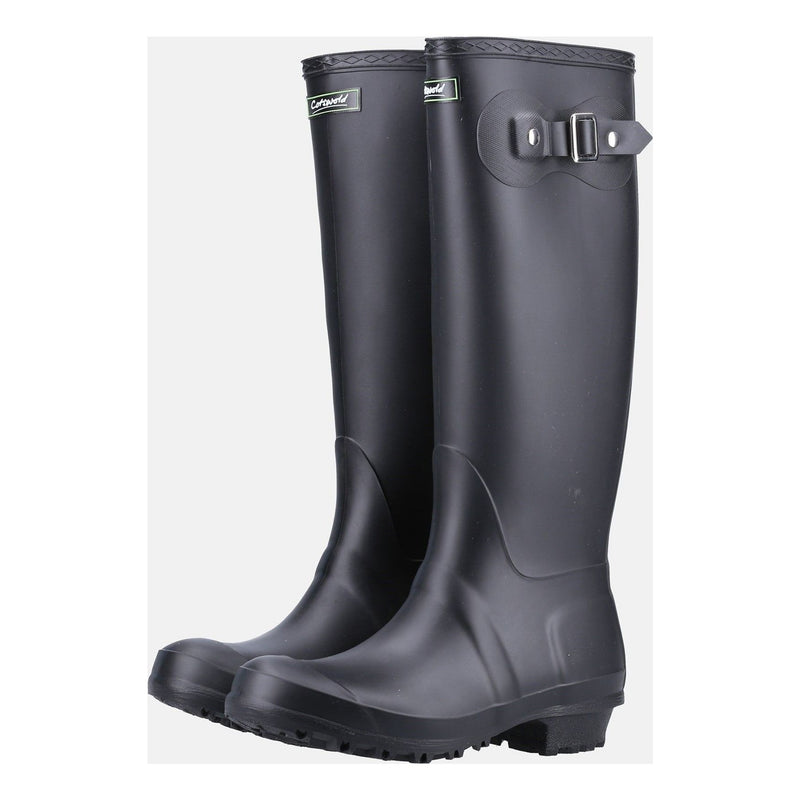 Womens Cotswold Sandringham Waterproof Wellingtons - Black
