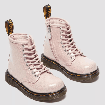 Junior Dr Martens Toddlers 1460 Boots - Powder Pink