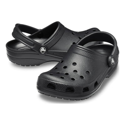Womens Crocs Classic Clogs - Black