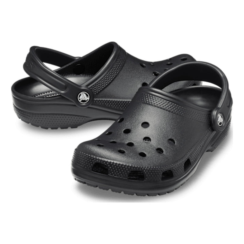 Womens Crocs Classic Clogs - Black
