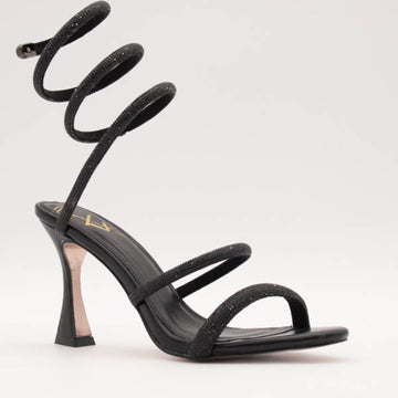 Womens Una Healy Maneater Heeled Sandal - Vinyl Twist