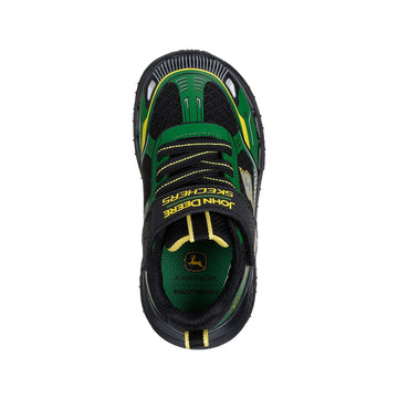 Boys Skechers 407062N Green & Black Tractor Skech Tracks Trainer - Infant - Green