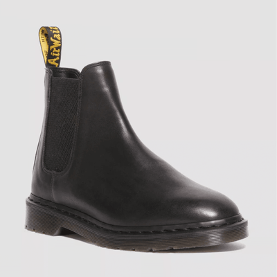Mens Dr Martens Graeme Analine Leather Chelsea Boots- Black - Black