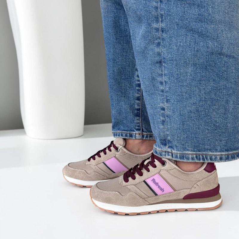 Womens Refresh 176092 Trainers - Beige