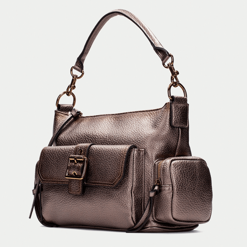 Womens Hispanitas Bolsos 254140 Handbag - Taupe