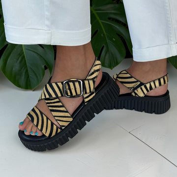 Womens Una Healy RANSON Sandals in Vinyl Tribe - Vinyl Tribe