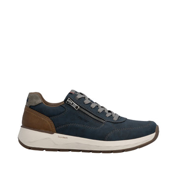 Mens Rieker 11504 Blue Trainers - Blue