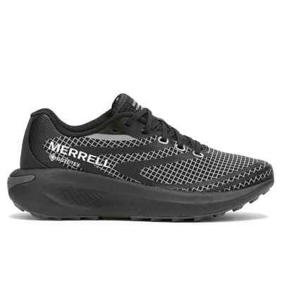 Merrell Mens Morphlite Reflective Gore-Tex Trainers - Black