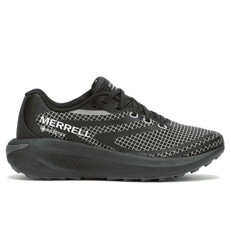 Merrell Mens Morphlite Reflective Gore-Tex Trainers - Black