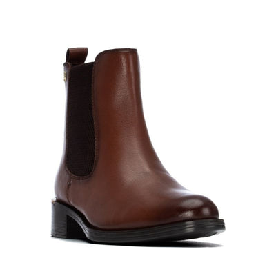 Womens Carmela 164006 Camel Ankle Boots - Camel