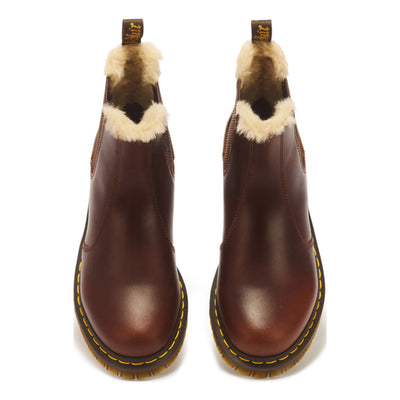 Unisex Dr Martens 2976 Leonore Butterscotch Orleans Chelsea Boots - Butterscotch Orleans