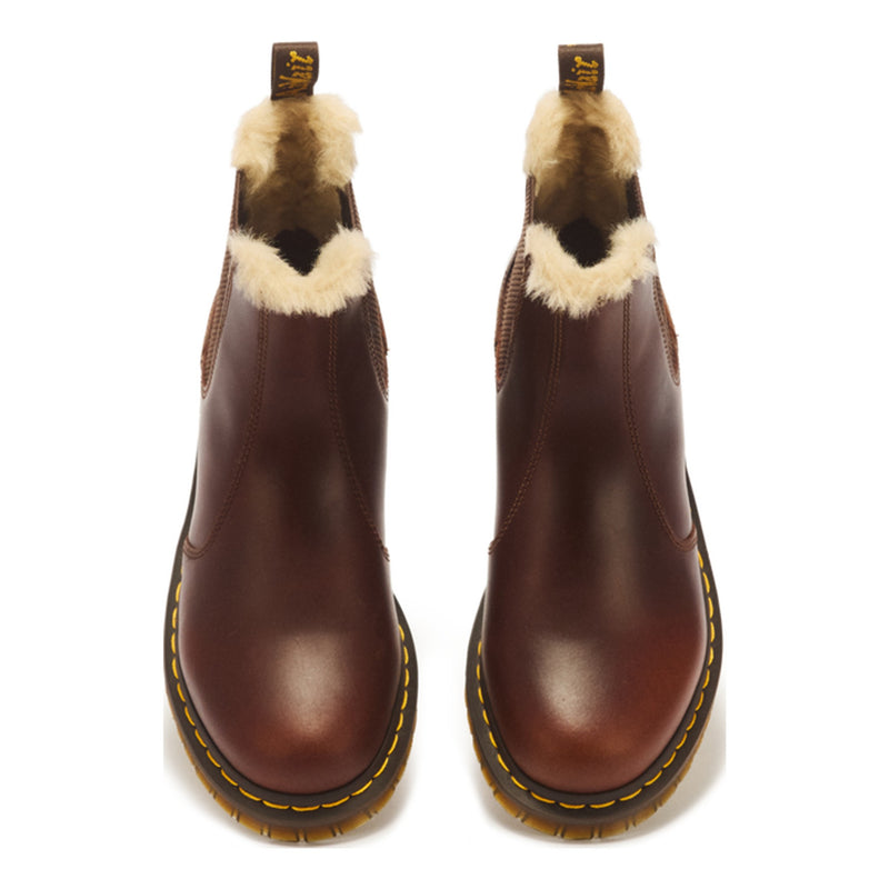 Unisex Dr Martens 2976 Leonore Butterscotch Orleans Chelsea Boots - Butterscotch Orleans