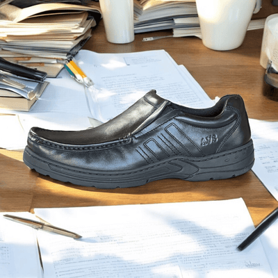 Boys AV8 By Dubarry Kalvin Slip On Shoes - Black