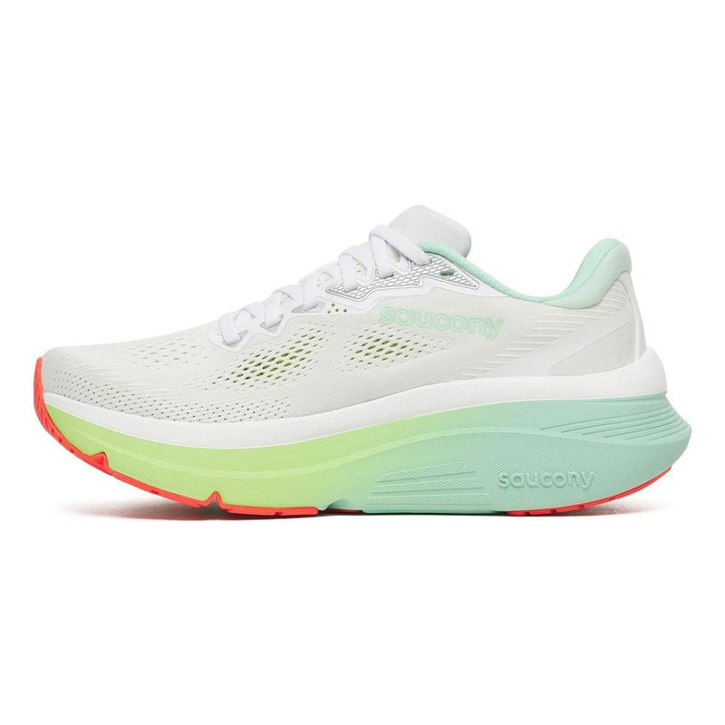 Womens Saucony S101465 Guide 19 Trainers - White Tint