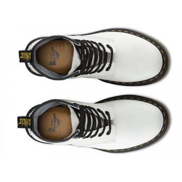 Womens Dr Martens 1460 Hair Lace Up Boots - White