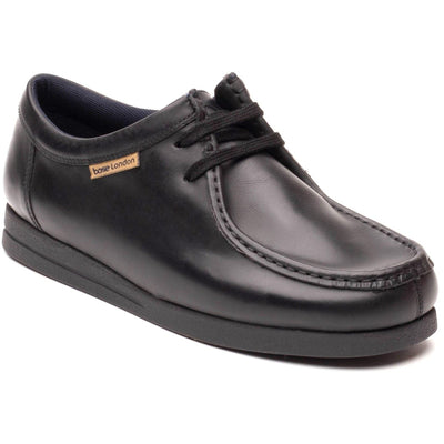Mens Base London Koko Casual Lace-up Shoes - Black
