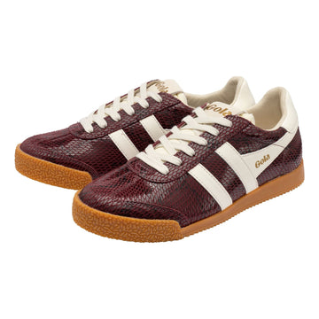 Womens Gola Elan Serpent Trainers - Windsor Wine