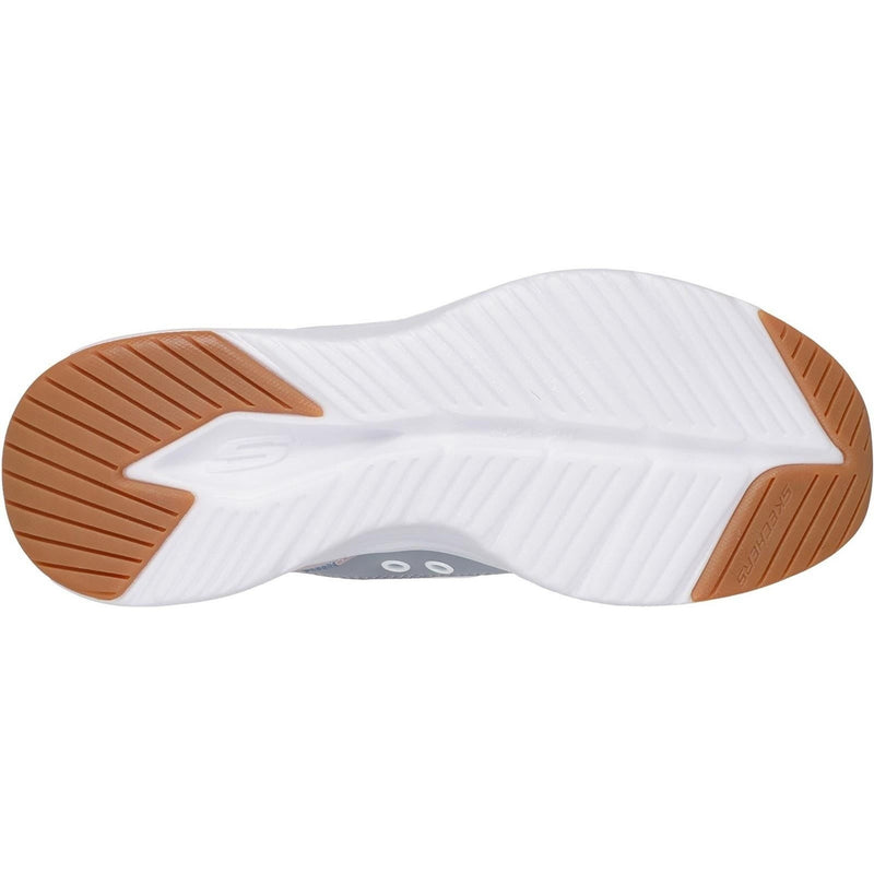 Womens Skechers 150404 Contour Foam White Lavender Trainers - White Lavender