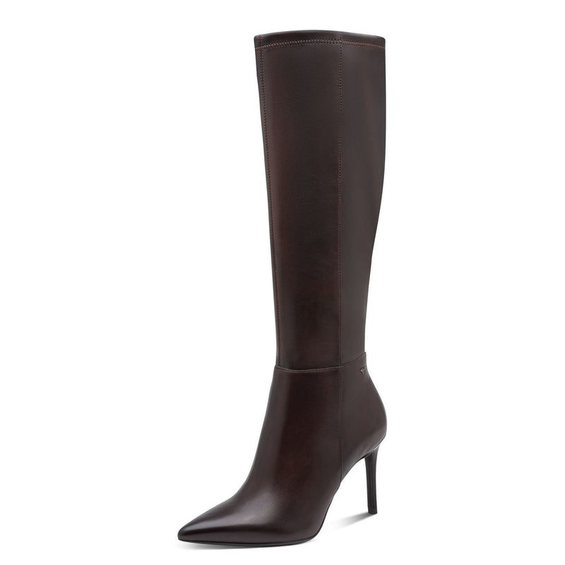 Womens Tamaris 25556 Long Boots - Mahogany