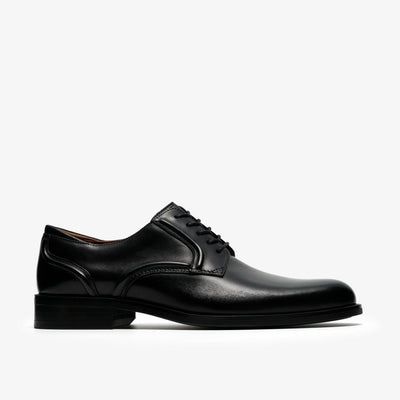 Mens Clarks Craft Remi Formal Lace-up Shoe - Black Leather