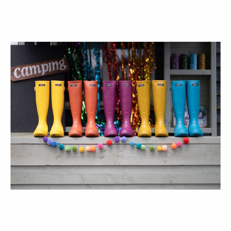 Womens Cotswold Sandringham Waterproof Wellingtons - Yellow