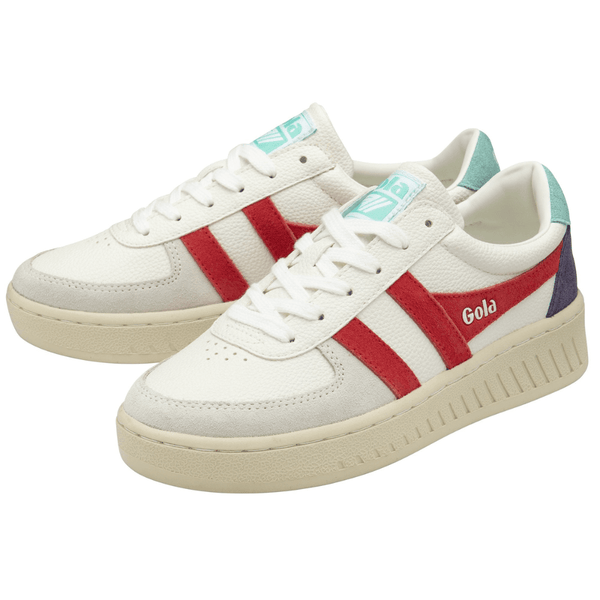 Womens Gola Grandslam Trident Trainers - White