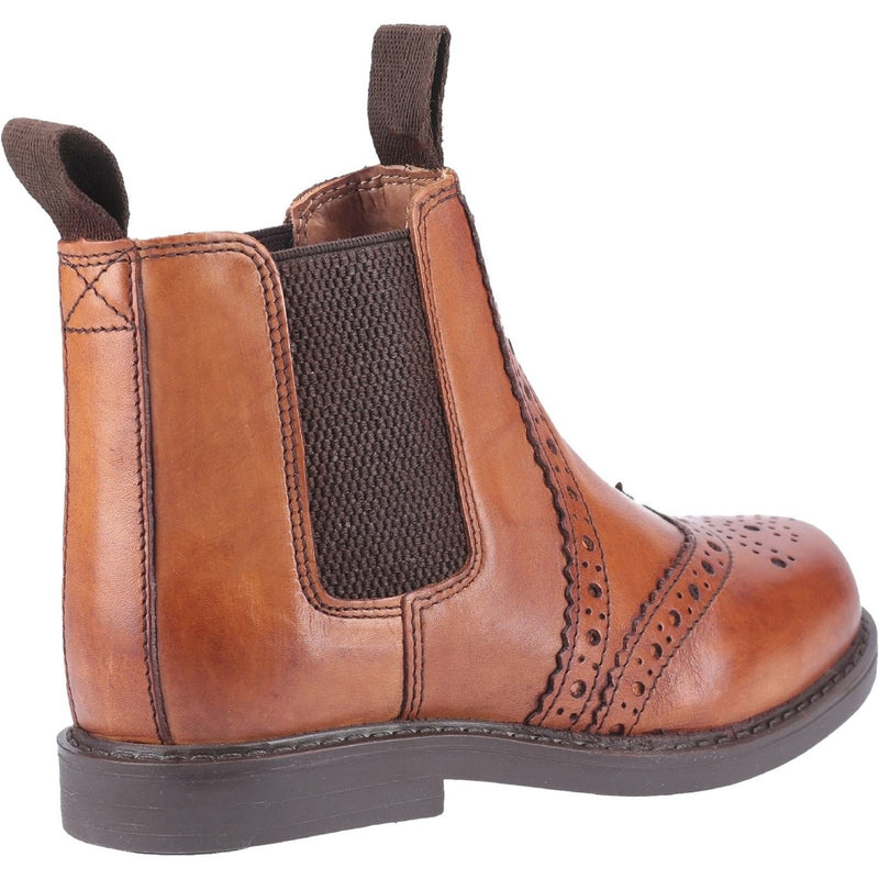 Boys Cotswold Nympsfield Tan Chelsea Boots - Tan