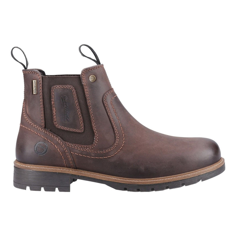 Mens Cotswold Chipping Brown Dealer Boots - Brown
