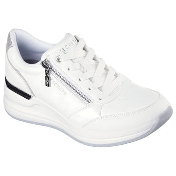 Womens Skechers 177341 Billion 2 High-End Trainers - White