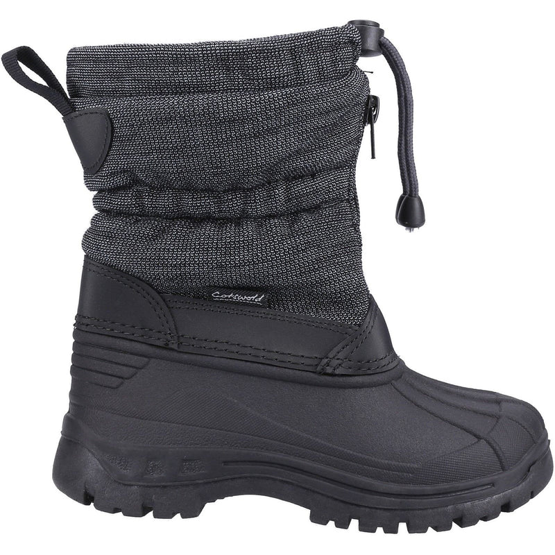 Kids Cotswold Bathford Snow Boots - Black