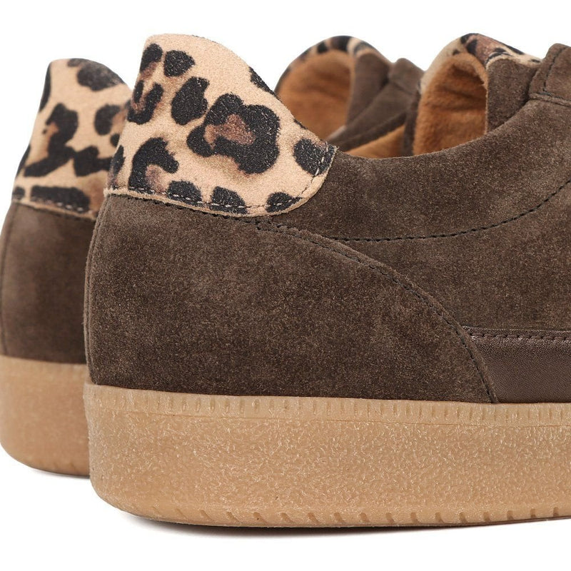 Womens Gabor West Gumsole Trainers - Brown