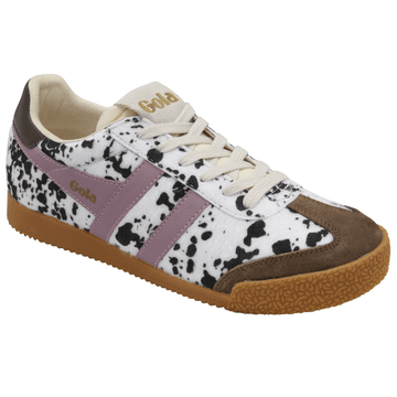 Womens Gola Elan Savanna Trainers - Dalmatian