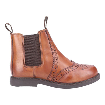 Boys Cotswold Nympsfield Tan Chelsea Boots - Tan