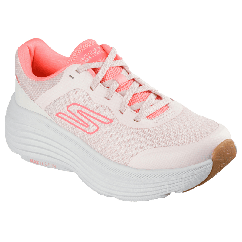 Womens Skechers Max Cushioning Endeavour Trainers - Pink Coral