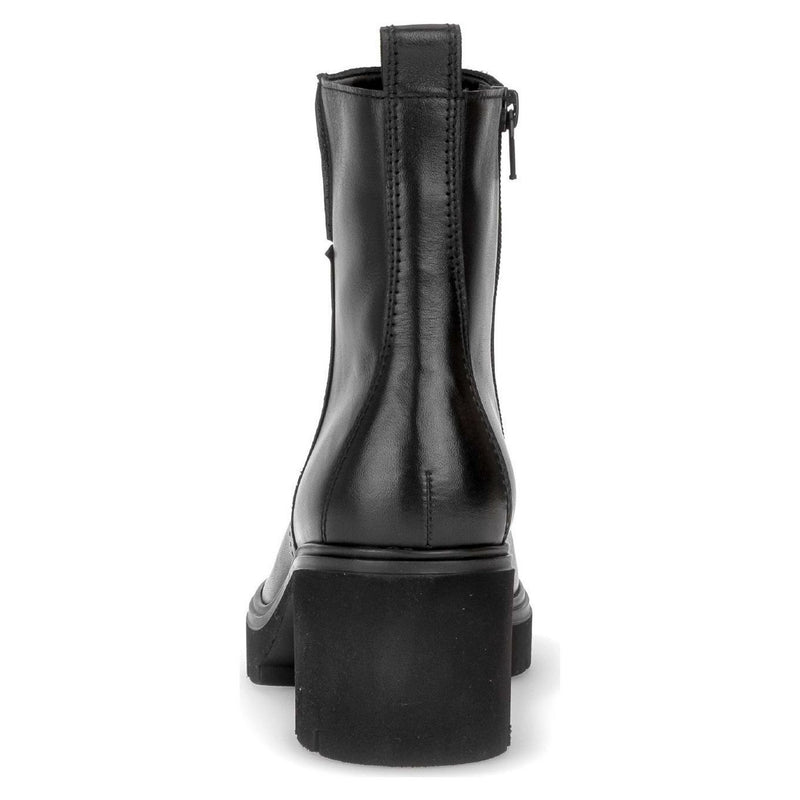 Womens Gabor 8022 Black Ankle Boots - Black
