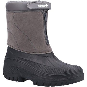 Mens Cotswold Venture Waterproof Winter Boots - Grey