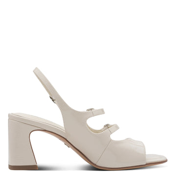 Womens Tamaris 28323 Heeled Sandals - Ivory