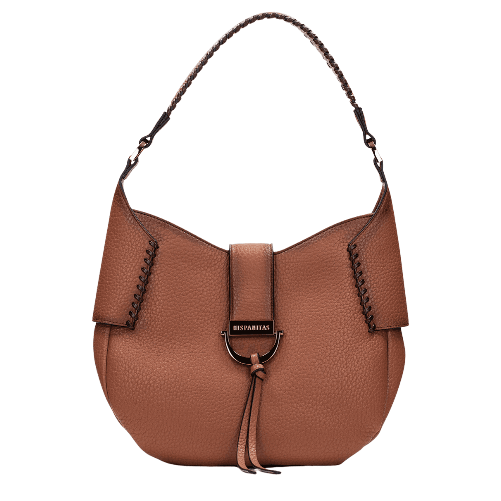 Womens Hispanitas Hobo 254147 Tan Slouch Shoulder Bag