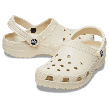 Womens Crocs Classic Clogs - Bone