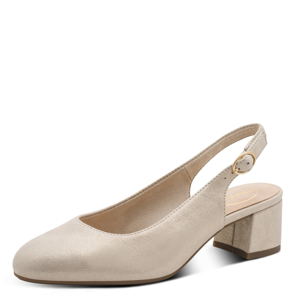 Womens Jana 89500 Beige Heels