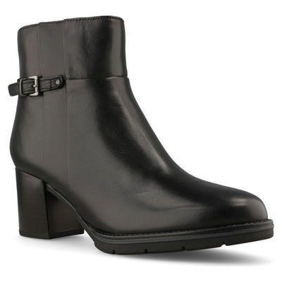 Womens AW26 Dubarry Claire Leather Ankle Boots - Black