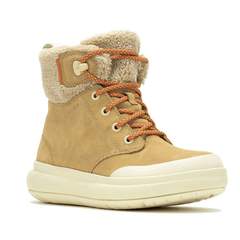 Merrell Womens Marquette Thermo Waterproof Mid-Boot - Medium Beige-Tan